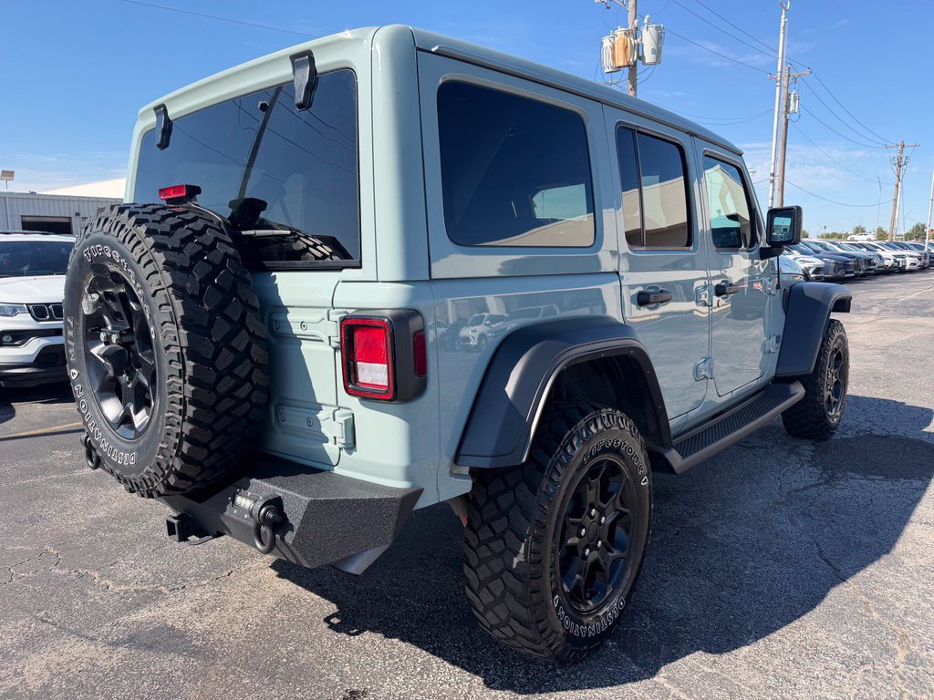 Used 2023 Jeep Wrangler Unlimited w/ Sun & Screen Package AWD/4WD image 3