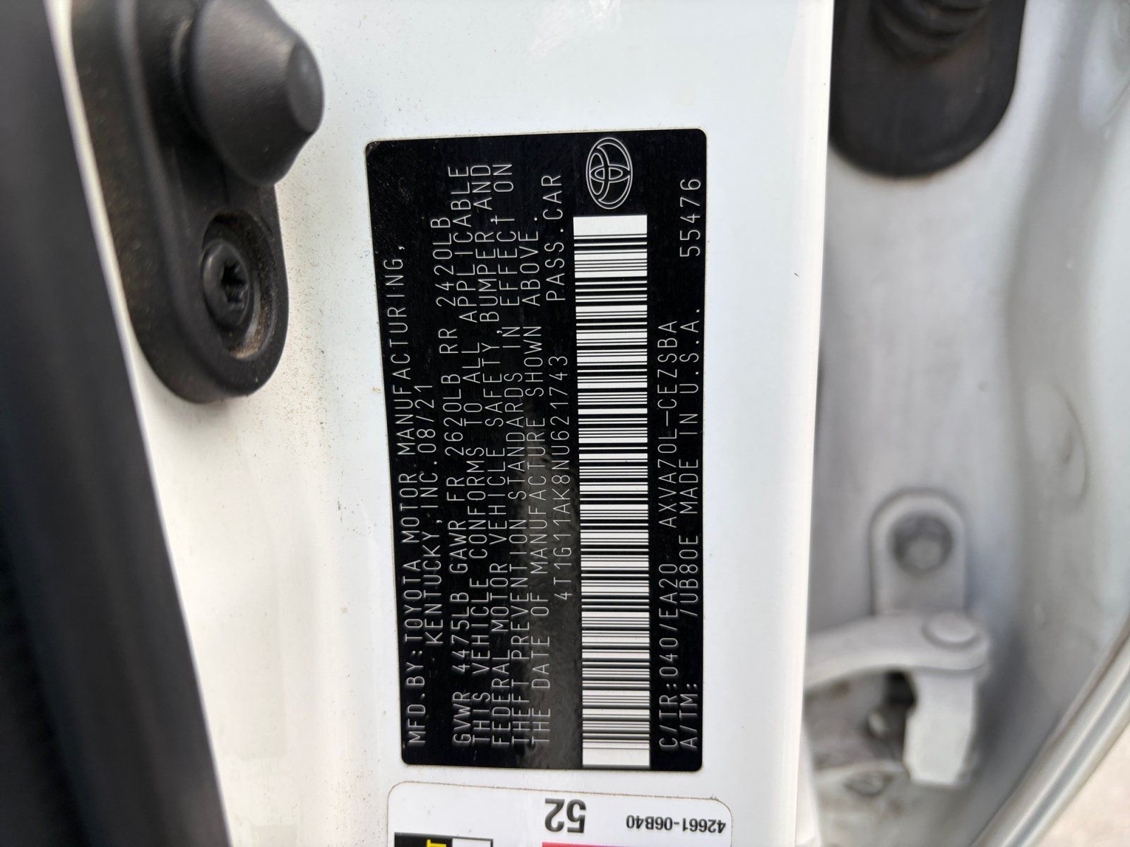 Used 2022 Toyota Camry SE FWD image 32