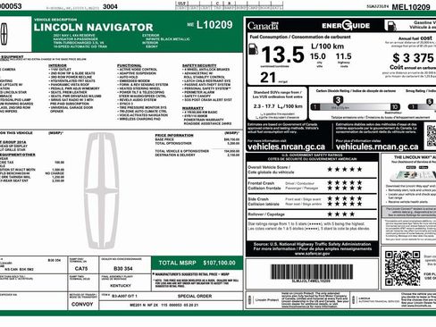 Used 2021 Lincoln Navigator L Reserve image 2