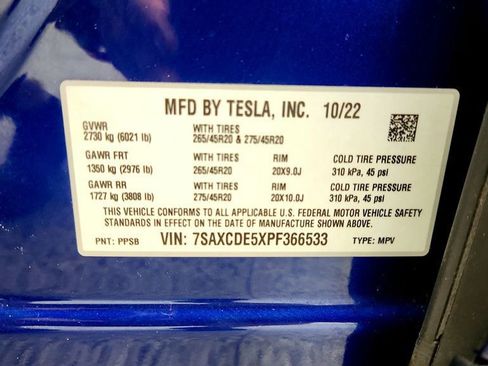 Used 2023 Tesla Model X image 22