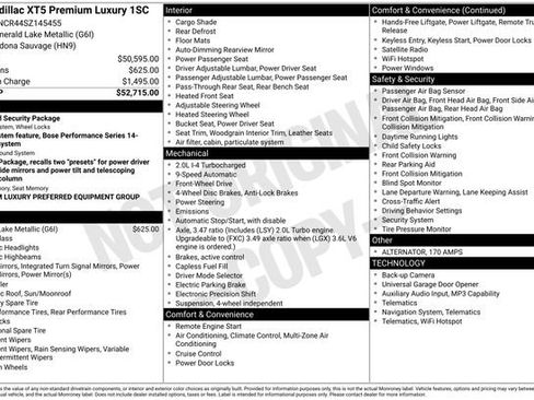 Certified 2025 Cadillac XT5 Premium Luxury FWD image 7