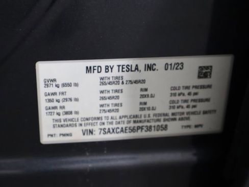Used 2023 Tesla Model X AWD/4WD image 22