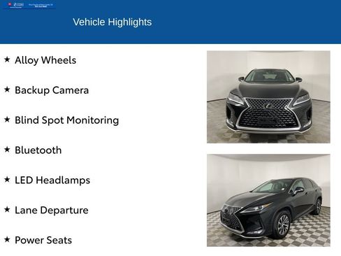 Used 2022 Lexus RX 350 AWD w/ Premium Package image 2