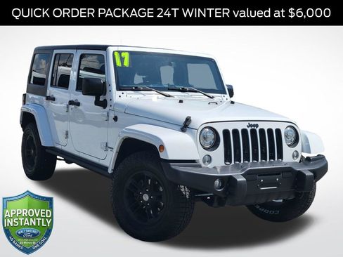 Used 2017 Jeep Wrangler Unlimited Sahara AWD/4WD image 1