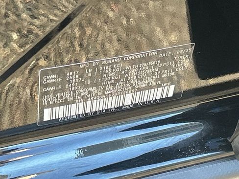 Certified 2025 Subaru Crosstrek 2.5i Limited w/ Popular Package #3A image 29