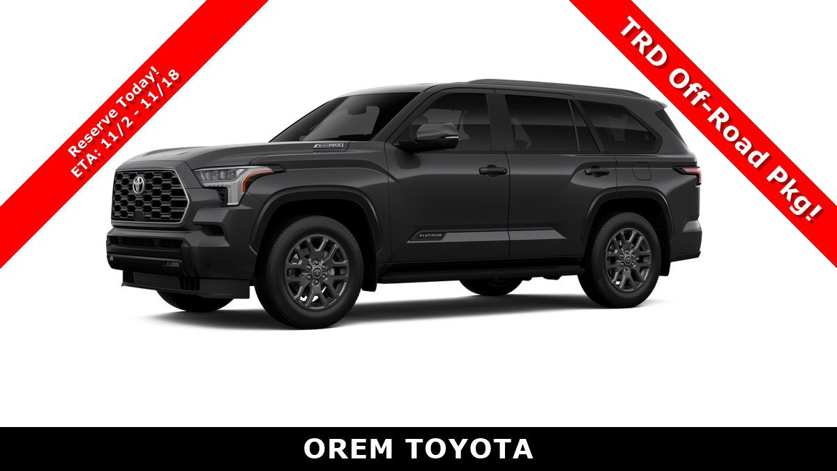 New 2026 Toyota Sequoia Platinum AWD/4WD image 2