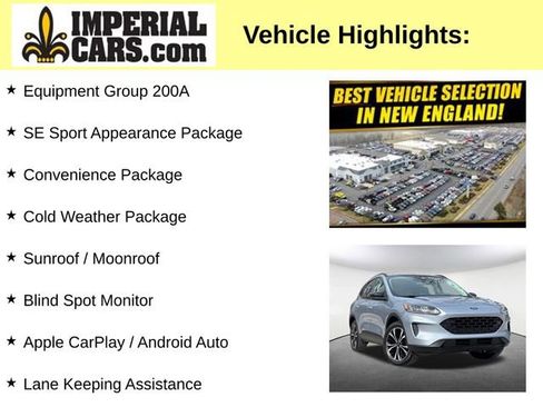 Used 2022 Ford Escape SE w/ SE Sport Appearance Package AWD/4WD image 6