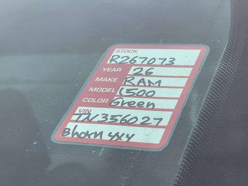 New 2026 RAM 1500 4x4 Crew Cab image 25