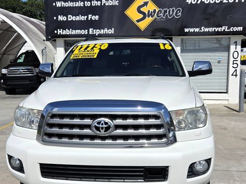 Used 2016 Toyota Sequoia Platinum RWD image 2