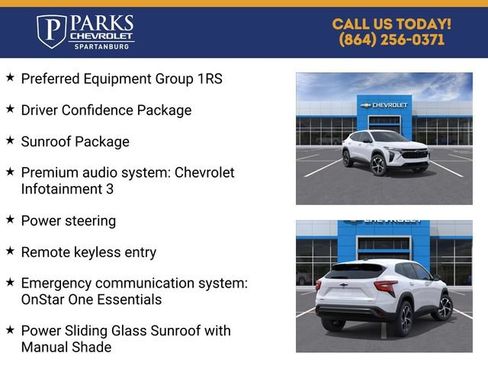 New 2026 Chevrolet Trax RS w/ Sunroof Package FWD image 4