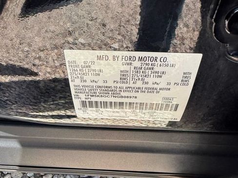 Used 2022 Ford Explorer ST w/ Equipment Group 401A AWD/4WD image 40