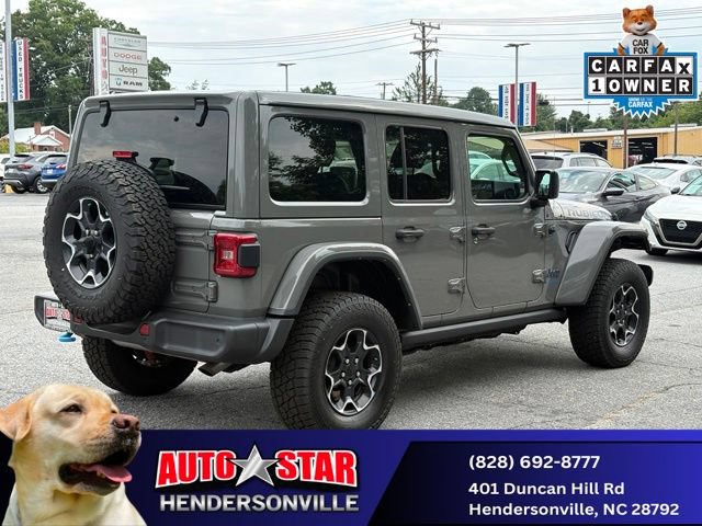 Used 2022 Jeep Wrangler Unlimited Rubicon 4xe w/ Cold Weather Group AWD/4WD image 5