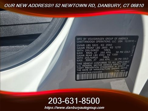 Used 2020 Volkswagen Atlas SE w/ Panoramic Sunroof Package FWD image 21