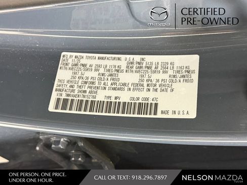 Certified 2026 MAZDA CX-50 2.5 Hybrid w/ Weather Package AWD/4WD image 58