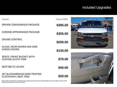 Used 2024 Chevrolet Express 2500 w/ Driver Convenience Package RWD image 7