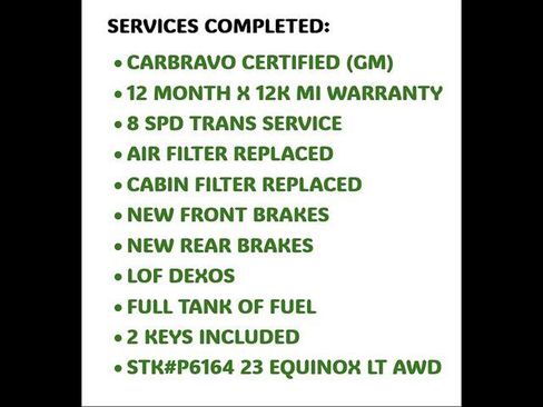 Certified 2023 Chevrolet Equinox LT w/ Driver Convenience Package AWD/4WD image 36