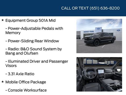 New 2026 Ford F150 Lariat w/ Equipment Group 501A Mid AWD/4WD image 15