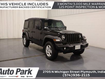 Certified 2022 Jeep Wrangler Unlimited Sport