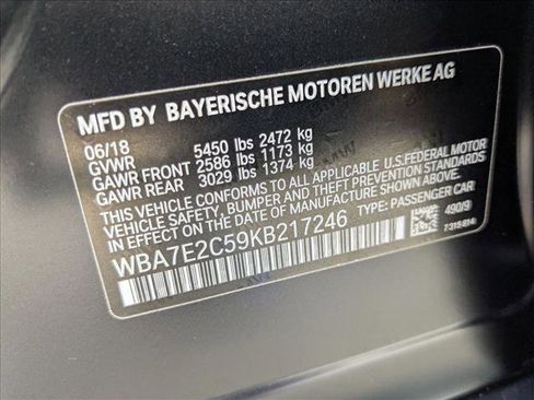 Used 2019 BMW 740i 740i w/ M Sport Package image 27