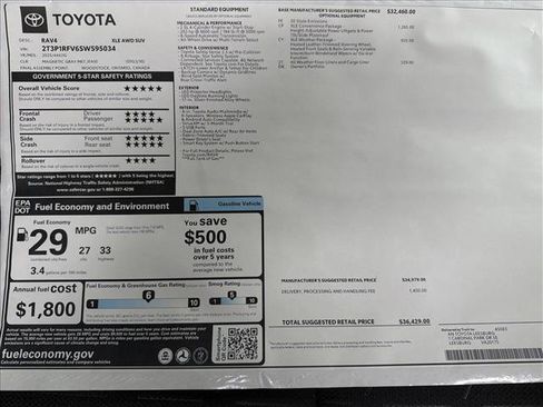 Certified 2025 Toyota RAV4 XLE w/ Convenience Package image 25