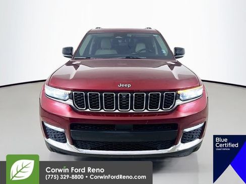 Used 2021 Jeep Grand Cherokee L Limited w/ Luxury Tech Group II AWD/4WD image 2