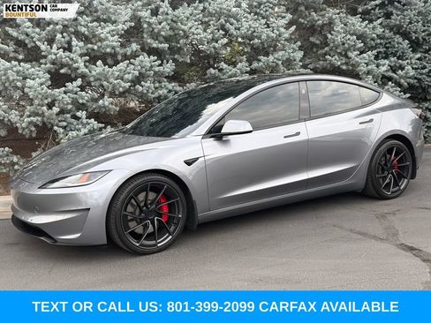 Used 2025 Tesla Model 3 Performance AWD/4WD image 1
