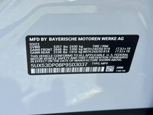Used 2023 BMW X3 xDrive30i w/ Premium Package AWD/4WD image 28
