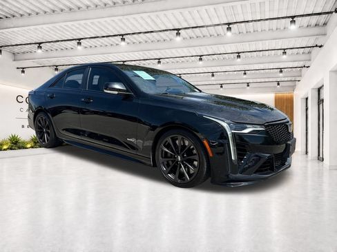 Used 2023 Cadillac CT4 V Blackwing w/ Driver Assist Package RWD image 1