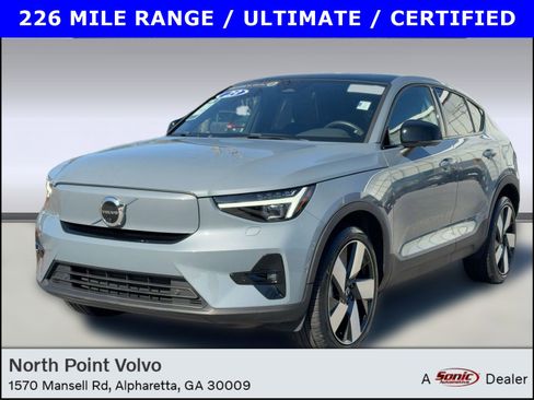 Certified 2023 Volvo C40 P8 Recharge Ultimate w/ Protection Package Premier image 1