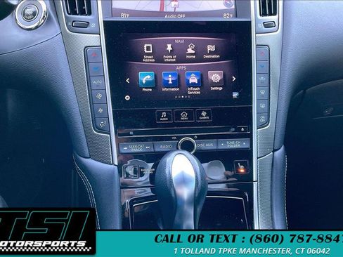 Used 2017 INFINITI Q50 Red Sport 400 image 30