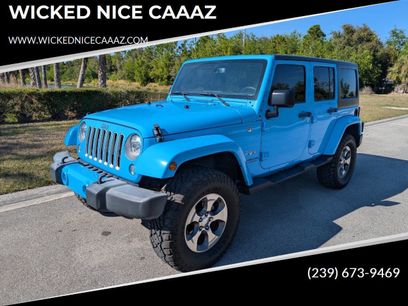 Used 2017 Jeep Wrangler Unlimited Sahara w/ Max Tow Package