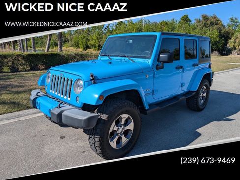 Used 2017 Jeep Wrangler Unlimited Sahara w/ Max Tow Package image 1