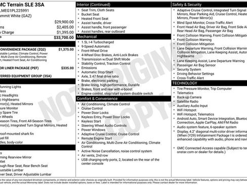 Used 2023 GMC Terrain SLE w/ Driver Convenience Package FWD image 2