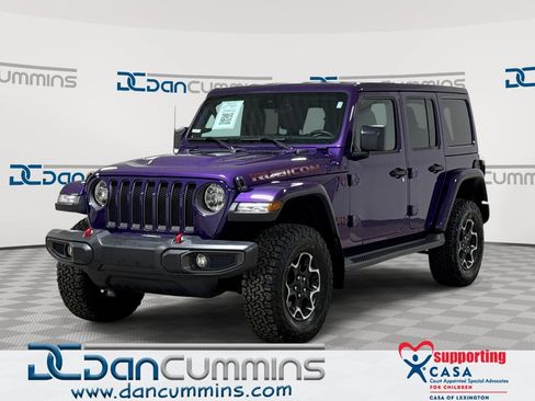 Used 2023 Jeep Wrangler Unlimited Rubicon w/ Safety Group AWD/4WD image 1
