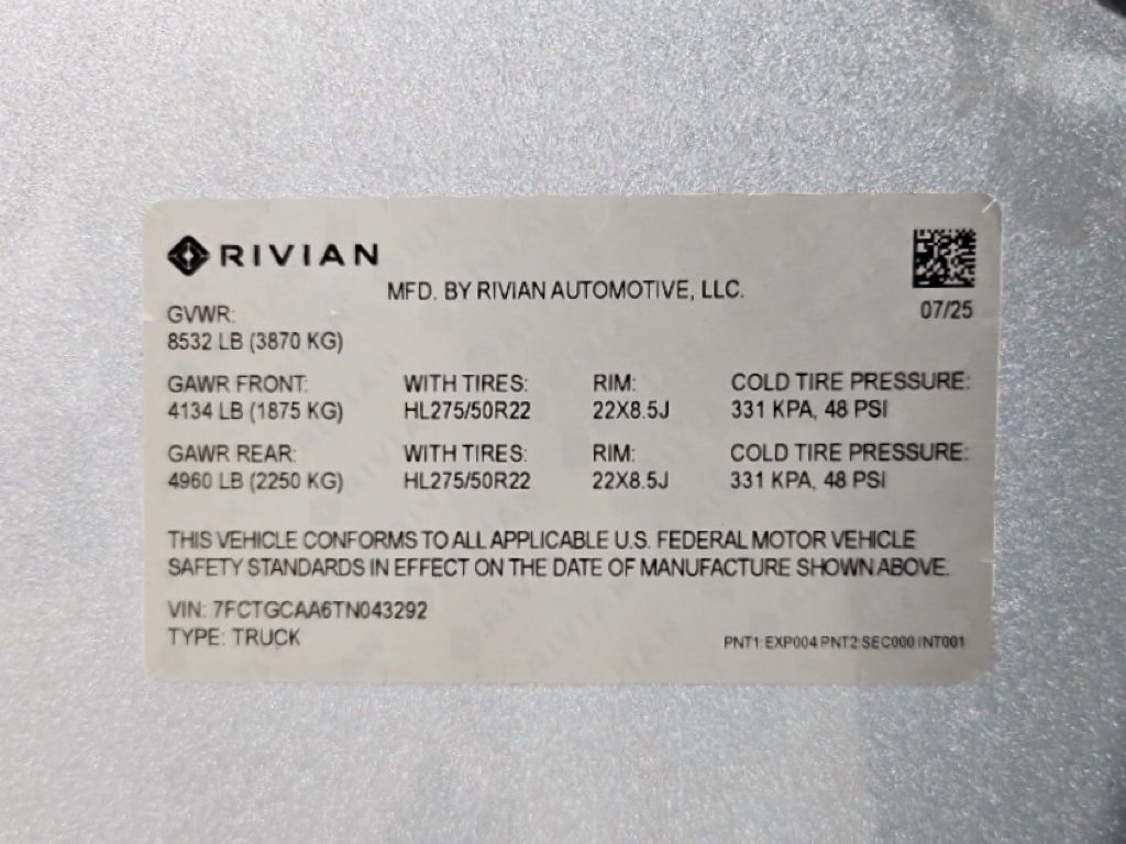 Used 2026 Rivian R1T Adventure Dual AWD/4WD image 26