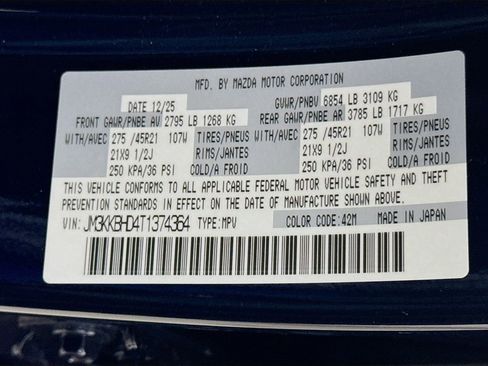 New 2026 MAZDA CX-90 3.3 Turbo w/ Preferred Package image 21