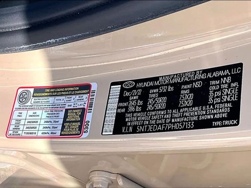 Used 2023 Hyundai Santa Cruz Limited image 32