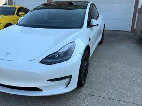 Used 2021 Tesla Model 3 Performance AWD/4WD image 2