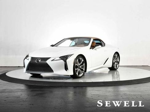 Certified 2021 Lexus LC 500 Convertible w/ Touring Package RWD image 1