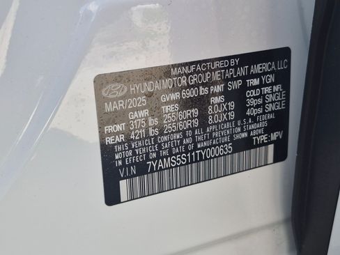 Certified 2026 Hyundai Ioniq 9 S RWD image 34