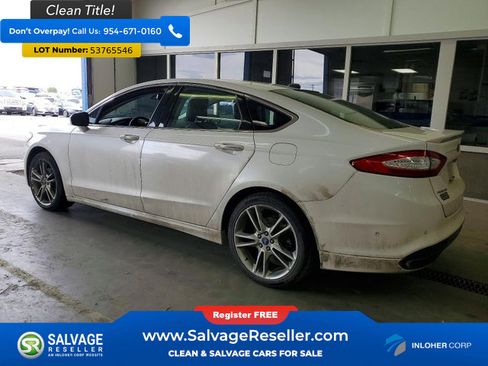 Used 2013 Ford Fusion Titanium w/ Titanium Driver Assist Pkg FWD image 3