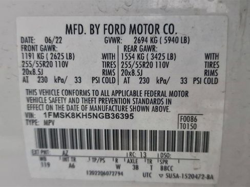 Used 2022 Ford Explorer ST-Line w/ Class IV Trailer Tow Package image 11