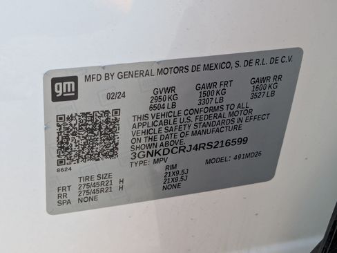 Used 2024 Chevrolet Blazer EV RS AWD/4WD image 38