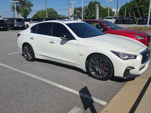 Used 2020 INFINITI Q50 Red Sport 400 w/ Proactive Package image 1