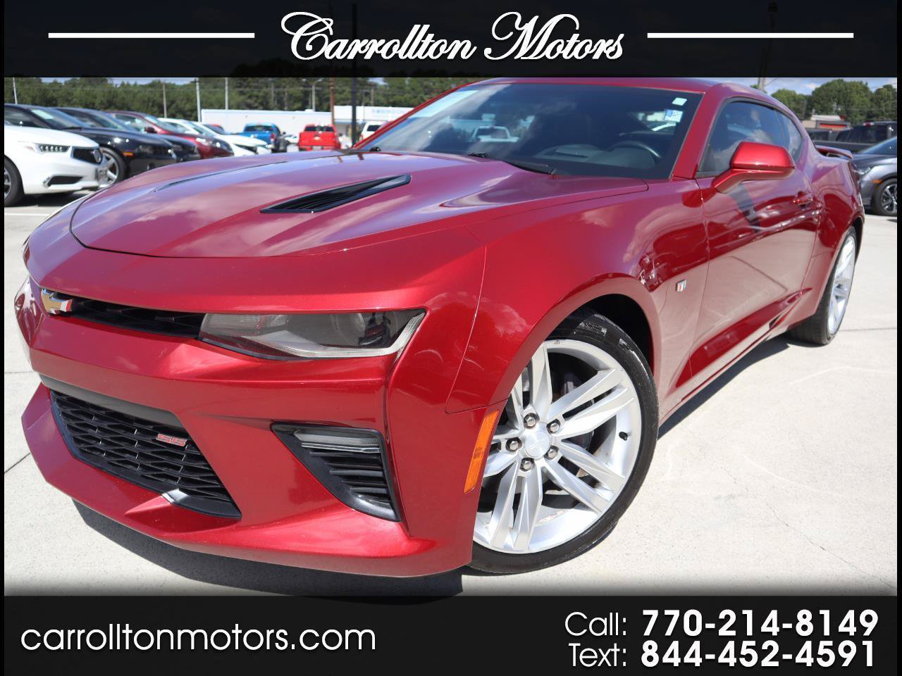Used 2018 Chevrolet Camaro SS RWD image 1