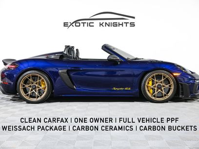 Used 2025 Porsche 718 Boxster Spyder RS