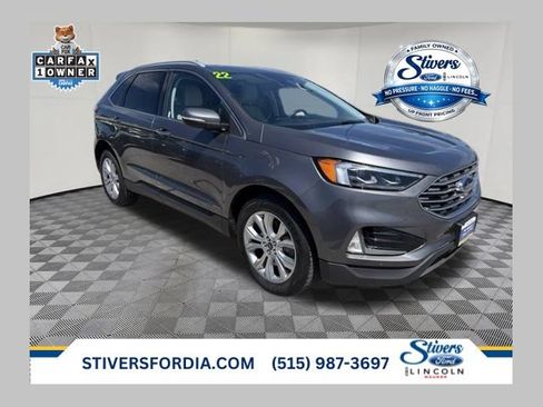 Used 2022 Ford Edge Titanium w/ Equipment Group 301A AWD/4WD image 1