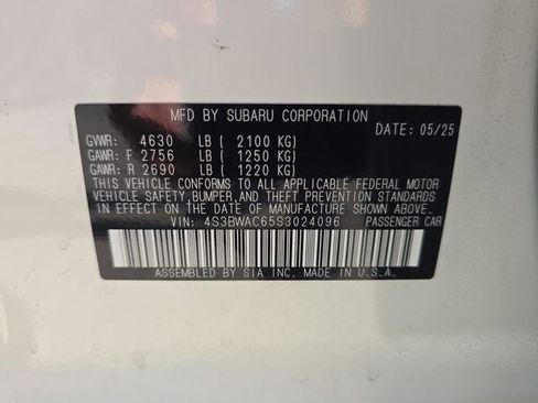 Certified 2025 Subaru Legacy Premium w/ Popular Package #1 AWD/4WD image 28