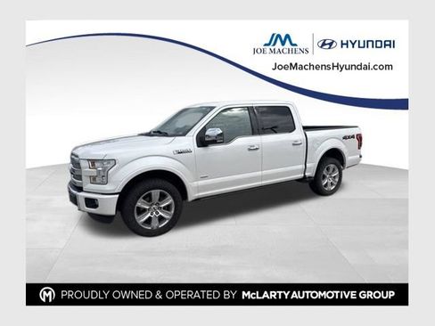 Used 2015 Ford F150 Platinum w/ Equipment Group 701A Luxury AWD/4WD image 1