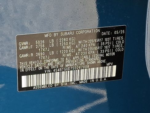 Certified 2025 Subaru Outback Wilderness image 29